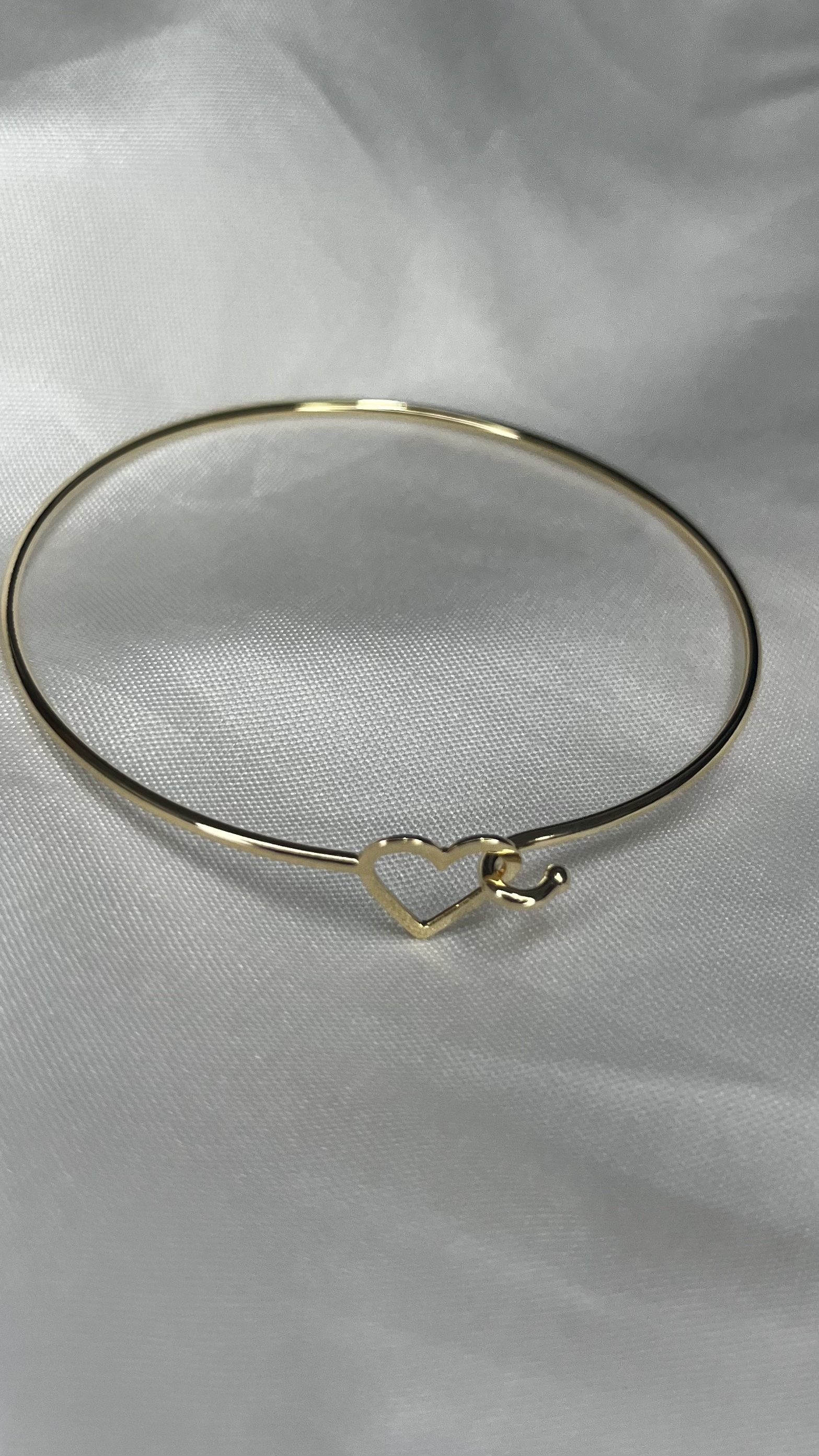 Bracelete Coração Dourado