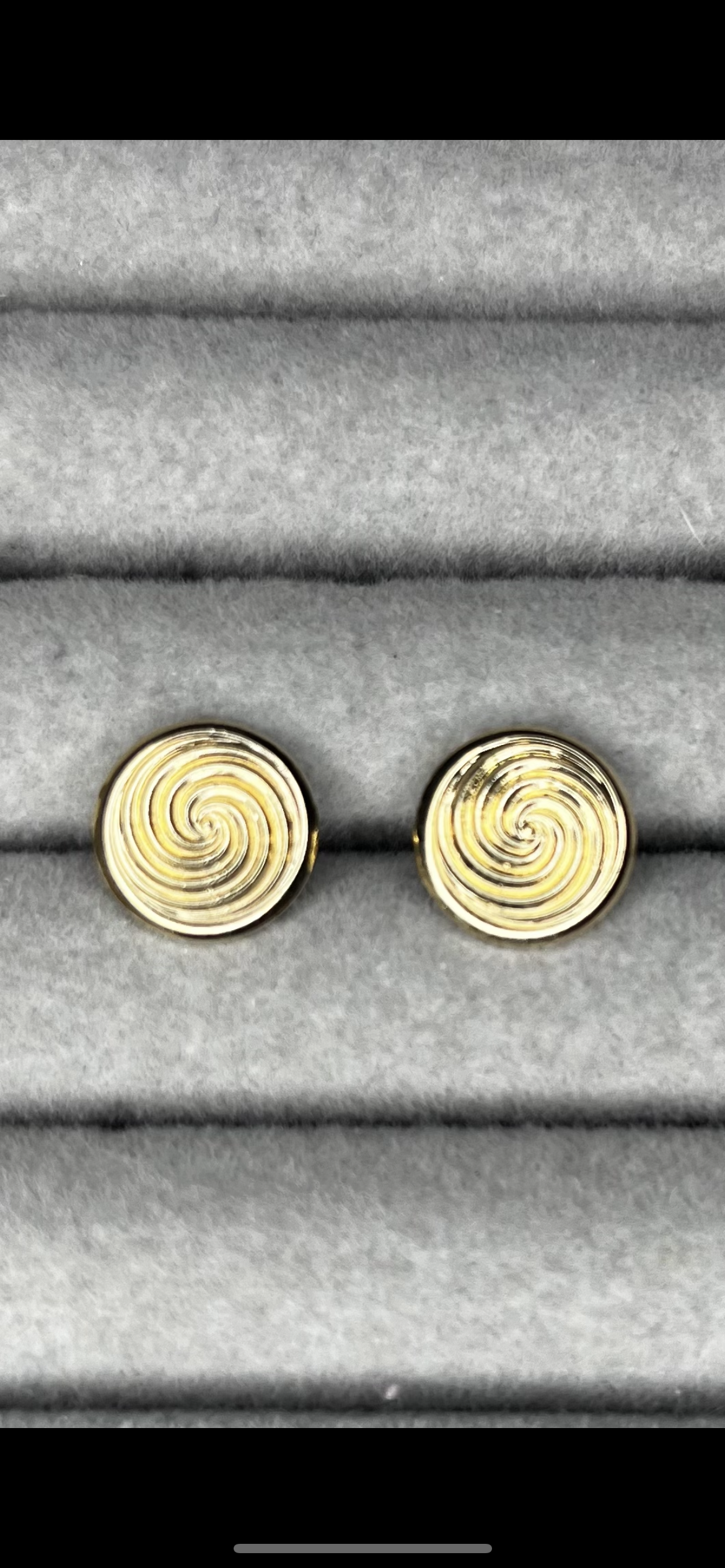 BRINCO DOURADO REDONDO ESPIRAL